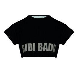 Abdominis Crop Move T-Shirt Damen-Schwarz