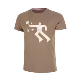 Paris 2025 Chill T-Shirt Jungen-Braun,Beige