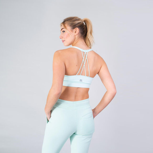 Letty Tech Strappy Bra - mint