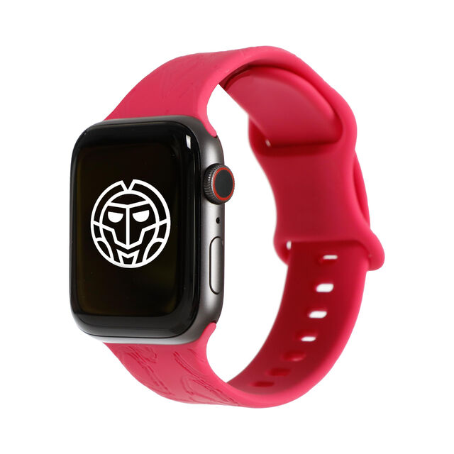 Bidi Badu Silikon Armband 45mm - pink für Apple Watch (Series 1 -Series 9 und SE)