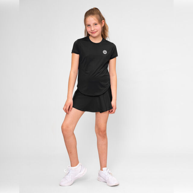 New York Printed Wavy Skort