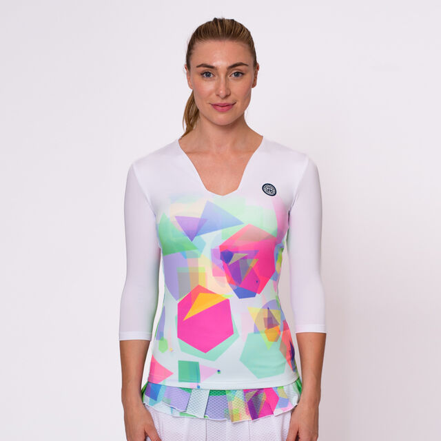 Kaleido V-Neck Longsleeve