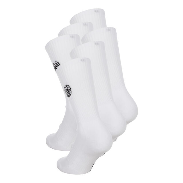 Matayo Crew Tech Socks 6 Pack - white