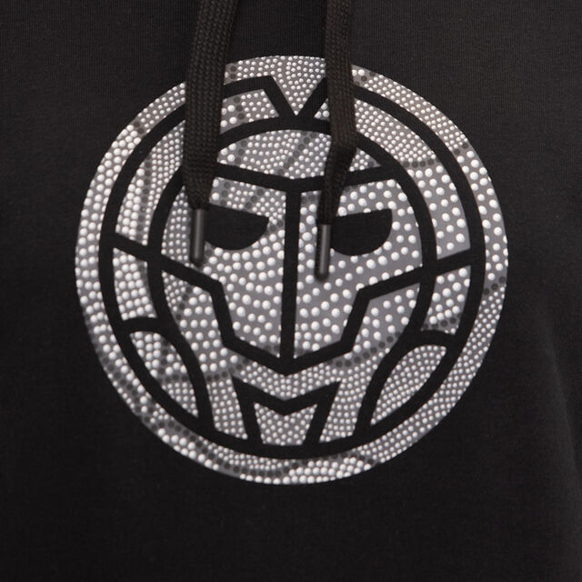 Protected Leafs Chill Hoody - black, white