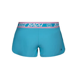Tiida Tech 2in1 Shorts Damen-Türkis,Weiß