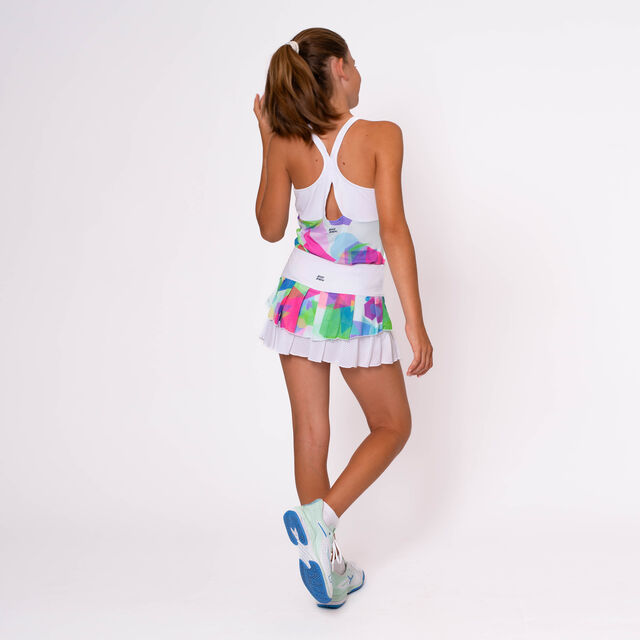 Kaleido Pleated Junior Skort
