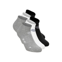 No Party XXL No Show Move Tennissocken-Grau,Schwarz