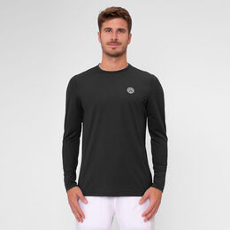 Crew Roundneck Longsleeve Herren-Schwarz