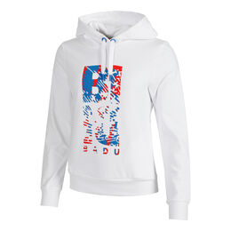 Tendai Lifestyle Hoody Damen-Blau,Weiß