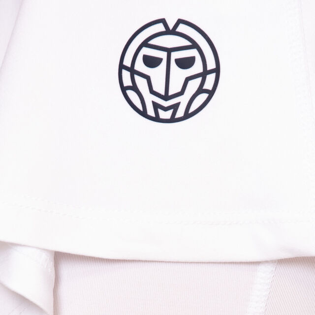 New York Printed Wavy Skort