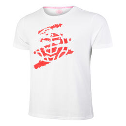 Saliou ÖTV Lifestyle T-Shirt Herren-Weiß,Rot