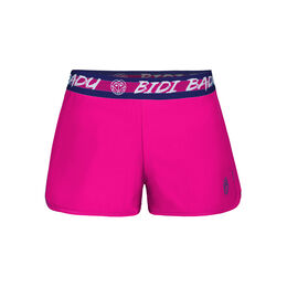 Tiida Tech 2in1 Shorts Damen - pink, dunkelblau