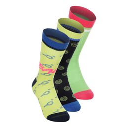 Bold Bro I Crew Printed Move Tennissocken-Mehrfarbig