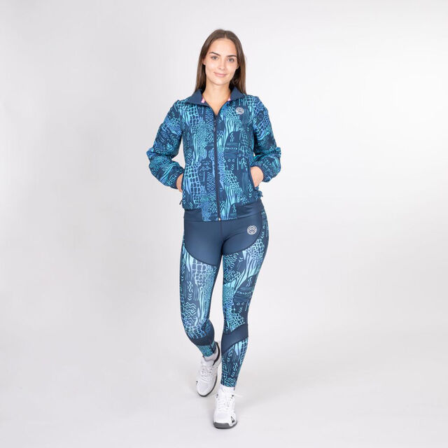 Abiba Tech Mesh Tight - dark blue, aqua