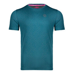 Falou Tech T-Shirt Herren-Petrol,Grau