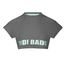 Abdominis Crop Move T-Shirt Damen-Grau