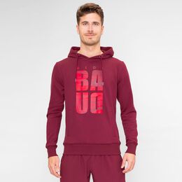 Protected Leafs Chill Hoody Herren-Weinrot