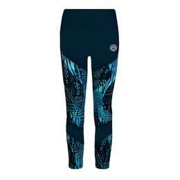 Abiba Tech Mesh Tight Damen-Dunkelblau,Hellblau