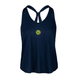 NATLI Tech 2 in 1 Tank-Top Damen - dunkelblau, mehrfarbig