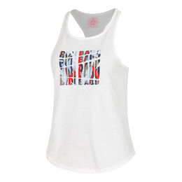 New York 2024 Chill Tank-Top Damen-Weiß