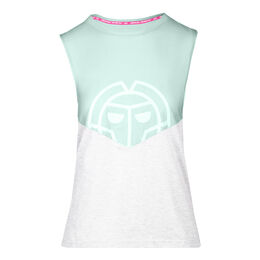 Elinam Lifestyle Tank-Top Damen-Mint,Creme
