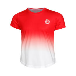 Crew Gradiant Junior T-Shirt Mädchen-Rot,Weiß