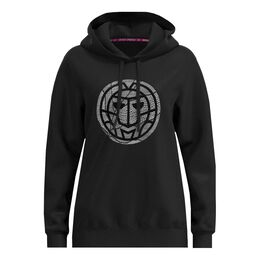 Protected Leafs Chill Hoody Damen-Schwarz,Weiß