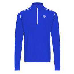 Zac Tech Half Zip Longsleeve Herren-Blau,Weiß