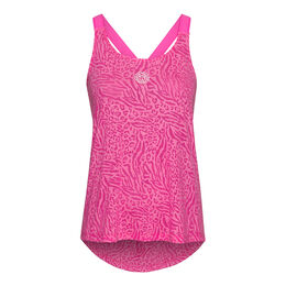  Maila Bournout Tech Tank-Top -pink,weiß