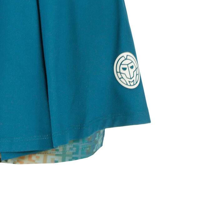 Komodo Printed Wavy Skort