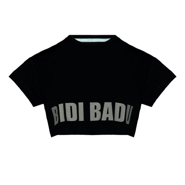 Abdominis Crop Move Tee - black
