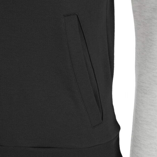 Bassem Lifestyle Hoody - dark grey/ mint