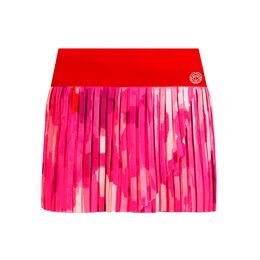 Lowey Tech Plissee Rock Damen-Rot,Rosa