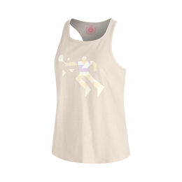 Paris 2025 Chill Tank-Top Mädchen-Beige
