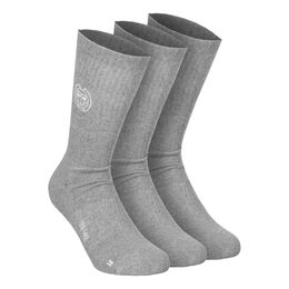 Don Carlito Crew Move Tennissocken-Grau,Weiß