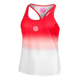 Crew Gradiant Tank-Top Damen-Rot,Weiß