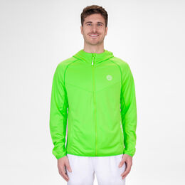 Crew Hood Sweatjacke Herren-Neongrün