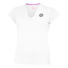 Crew V-Neck T-Shirt Damen-Weiß