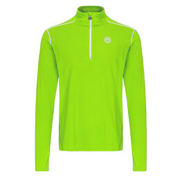 Zac Tech Half Zip Longsleeve Herren-Neongrün,Weiß