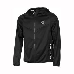 Crew Hood Trainingsjacke Jungen-Schwarz