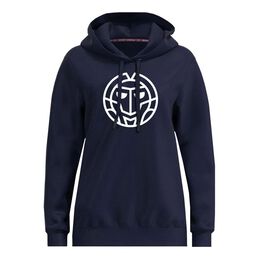 Crew Logo Hoody Damen-Dunkelblau