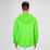 Crew Hood Jacket - neon green