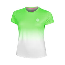 Crew Gradiant T-Shirt Mädchen-Neongrün,Weiß