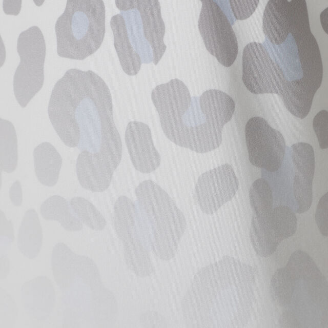 Fingerprint Printed V-Neck Tee