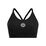 Crew Low Support Strappy Bra - black