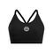 Crew Low Support Strappy Bra - black