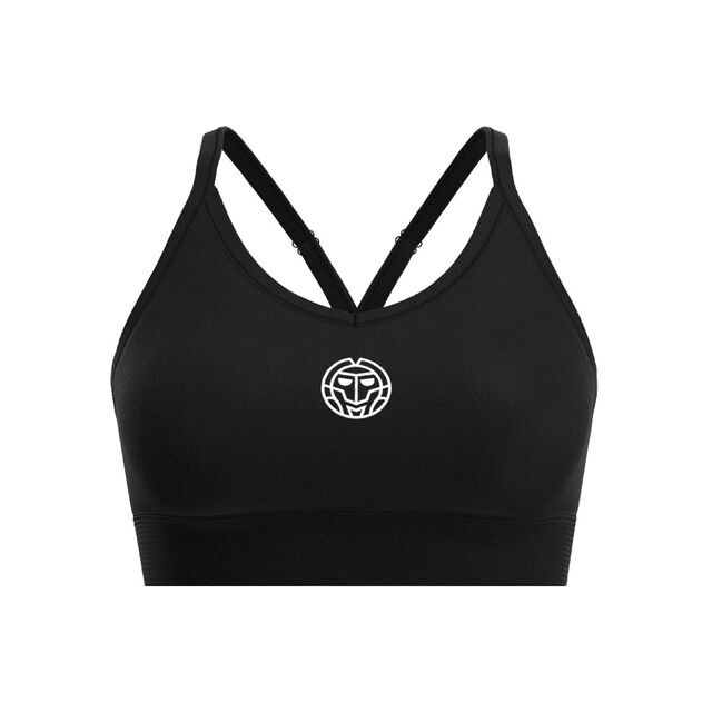 Crew Low Support Strappy Bra - black