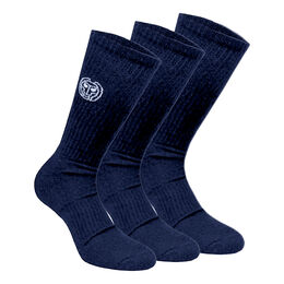 Don Carlito Crew Move Tennissocken 3er Pack-Dunkelblau,Weiß