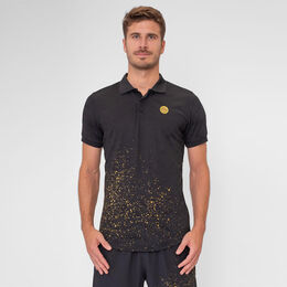Paris 2024 Polo Herren-Schwarz,Gold