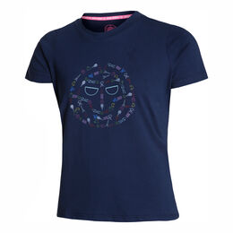 Heshima Lifestyle Tee T-Shirt Damen - dunkelblau, mehrfarbig